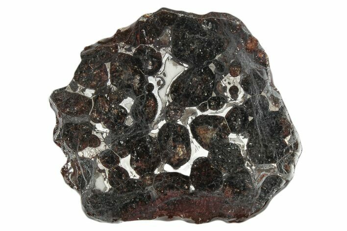 Sericho Pallasite Meteorite ( g) Slice - Kenya #346461